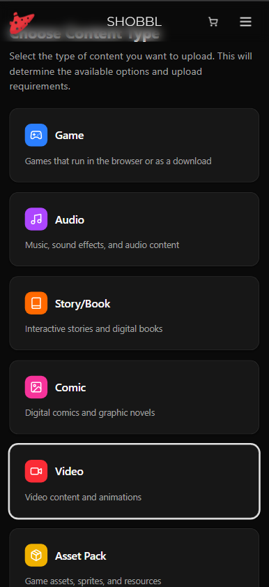 Upload All Content Types